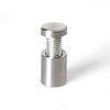 Outwater Round Standoffs, 3/4 in Bd L, Stainless Steel Brushed, 5/8 in OD 3P1.56.00047